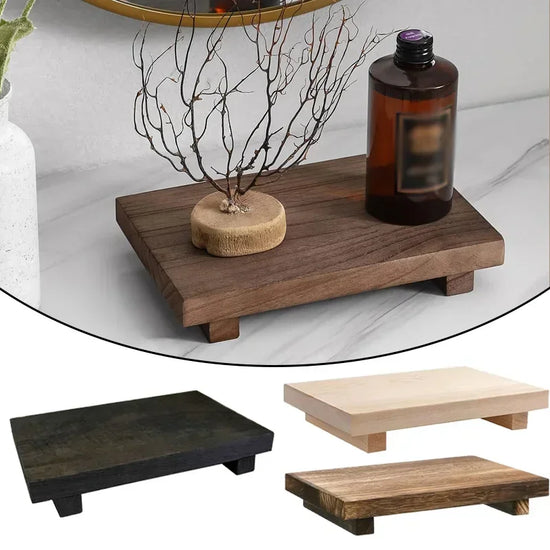 Wooden Tray Stand