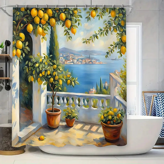 Lemon Tree Shower Curtain