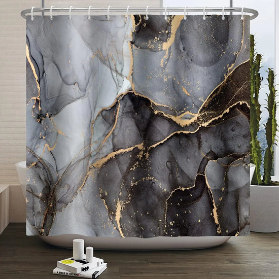 Marble Shower Curtain