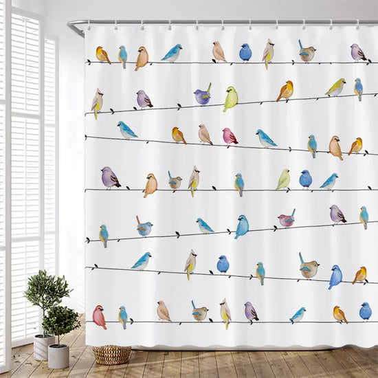 Bird Shower Curtain