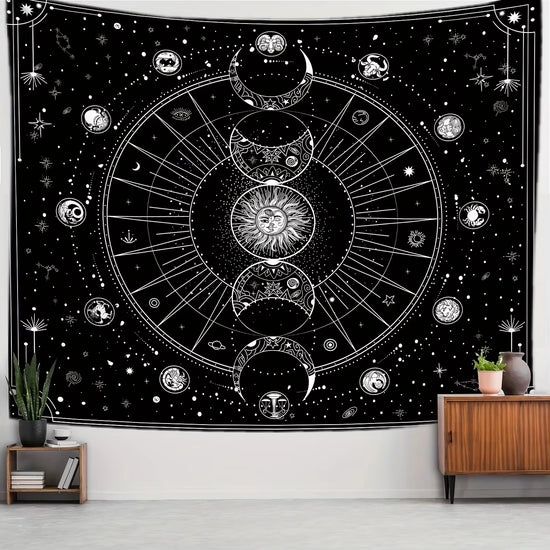 Star & Moon Tapestry