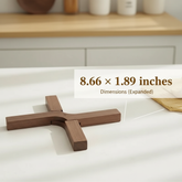 Wood Pot Mat Inches Banner